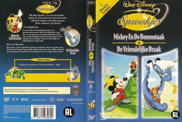 Mickey en de Bonestaak & De Vriendelijke Draak: Volume 6 / The Reluctant Dragon, Mickey and the Beanstalk Mickey en de Bonestaak & De Vriendelijke Draak: Volume 6 / The Reluctant Dragon, Mickey and the Beanstalk